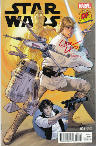 Star Wars #1 Dynamic Forces Exclusive Greg Land Variant - Signed & Numbered - COA