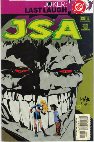 JSA #29 (DC, 2001) - Signed - Tim Sale - Joker: Last Laugh