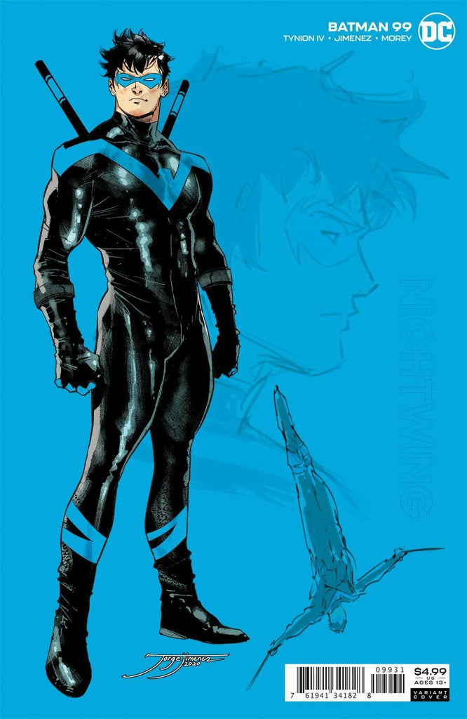 Batman #99 1/25 Jorge Jimenez Nightwing Design Variant (DC, 2020)