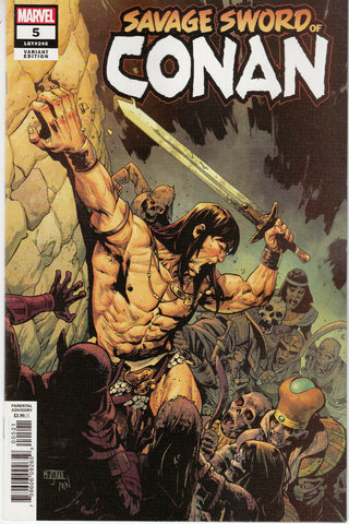 Savage Sword of Conan #5 1/25 Mahmud A. Asrar Variant