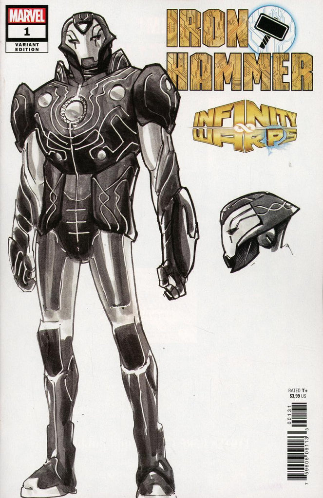 Infinity Wars Iron Hammer #1 1/10 Humberto Ramos Design Variant