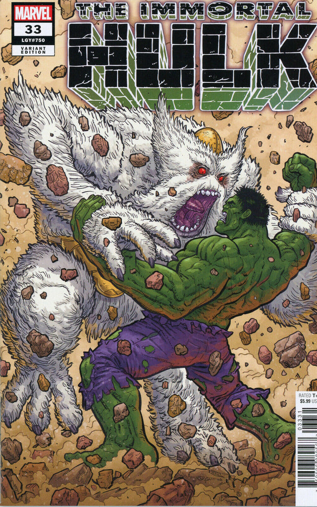 Immortal Hulk #33 1/25 Steve Skroce Variant