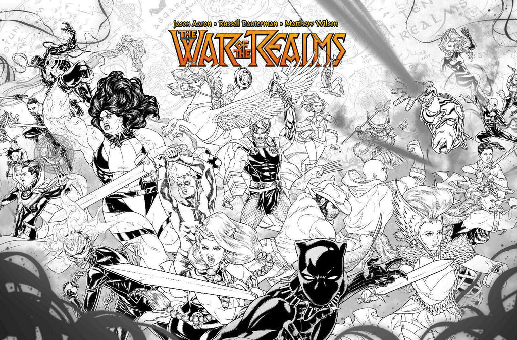 War of the Realms #1 1/10 Russell Dauterman Concept Variant