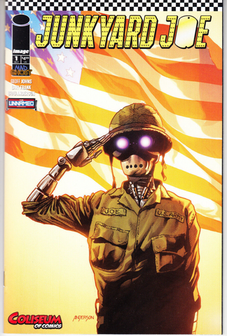 Junkyard Joe #1 Brad Anderson Coliseum of Comics Exclusive Color Variant (Image, 2022)