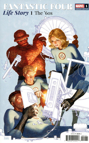 Fantastic Four Life Story #1 1/25 Paolo Rivera Variant (Marvel, 2021)