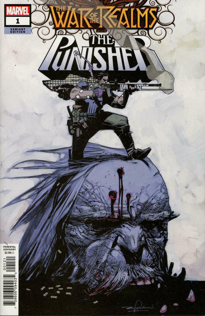 War of the Realms The Punisher #1 1/25 Gerardo Zaffino Variant