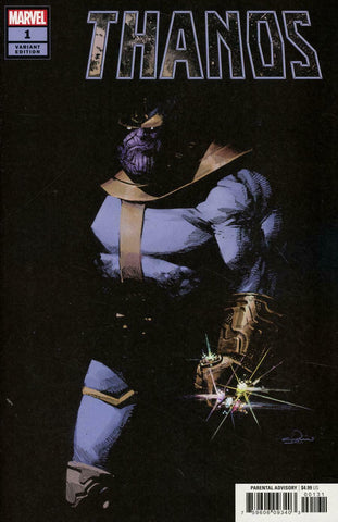 Thanos #1 1/25 Gerardo Zaffino Variant (Marvel, 2019)