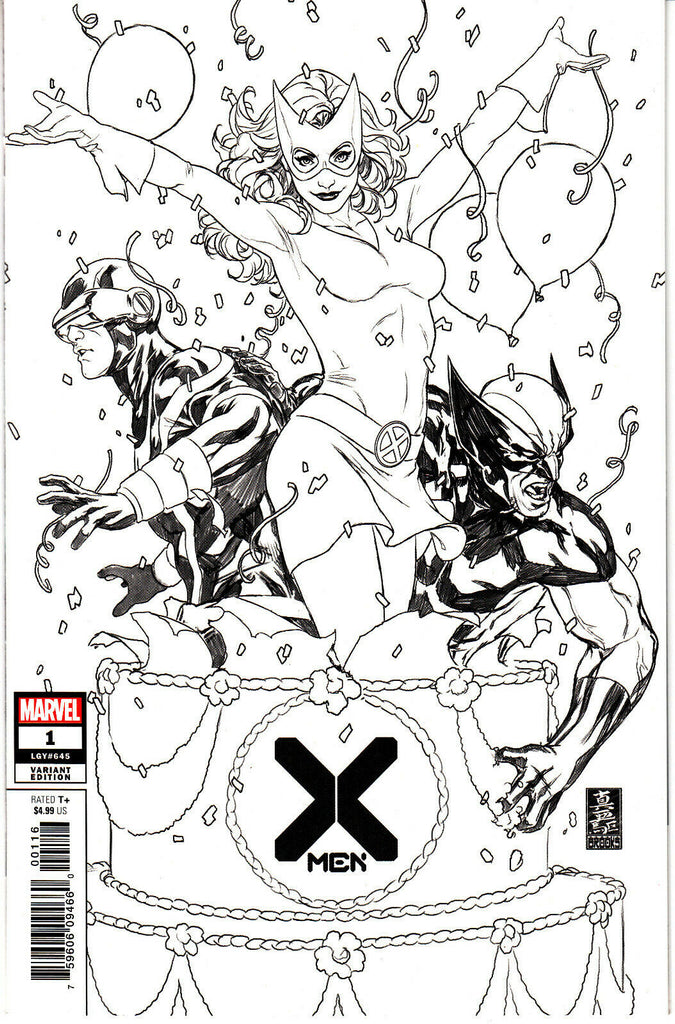 X-Men #1 One Per Store Mark Brooks Party Sketch Variant