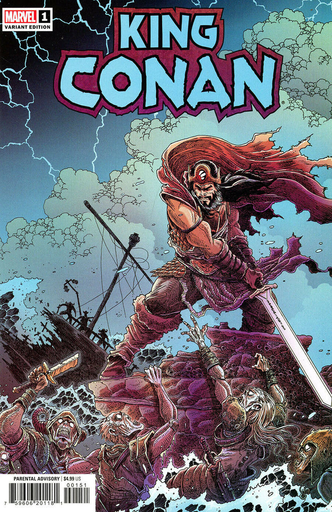 King Conan #1 1/25 James Stokoe Variant