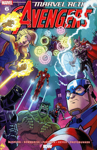 Marvel Action Avengers #6 1/10 Tony Fleecs Variant
