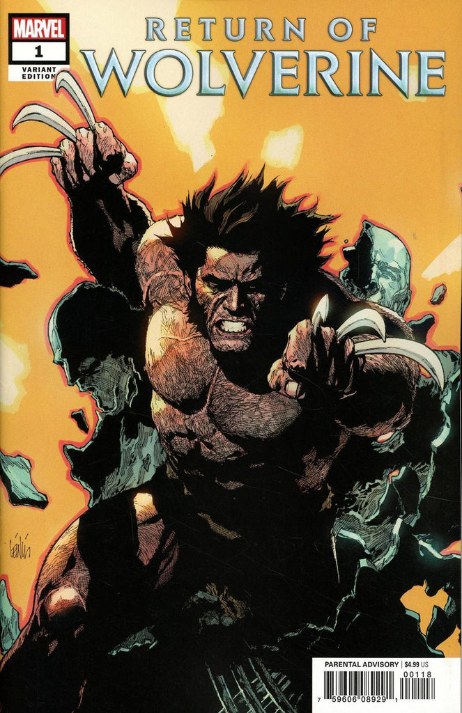 Return of Wolverine #1 1/25 Leinil Yu Variant