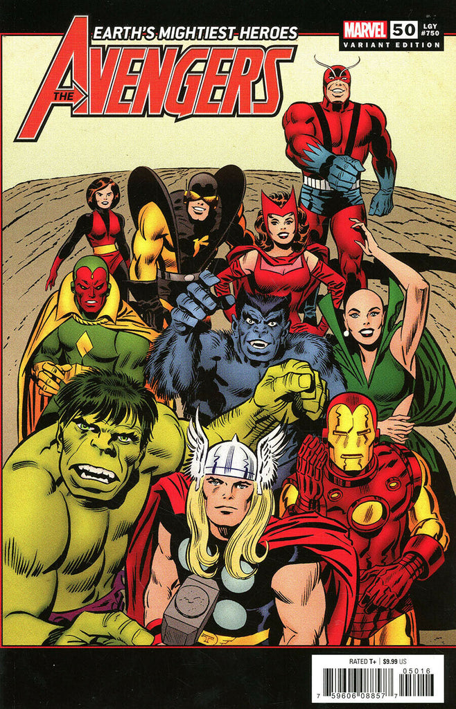 Avengers #50 1/100 Jack Kirby Hidden Gem Variant
