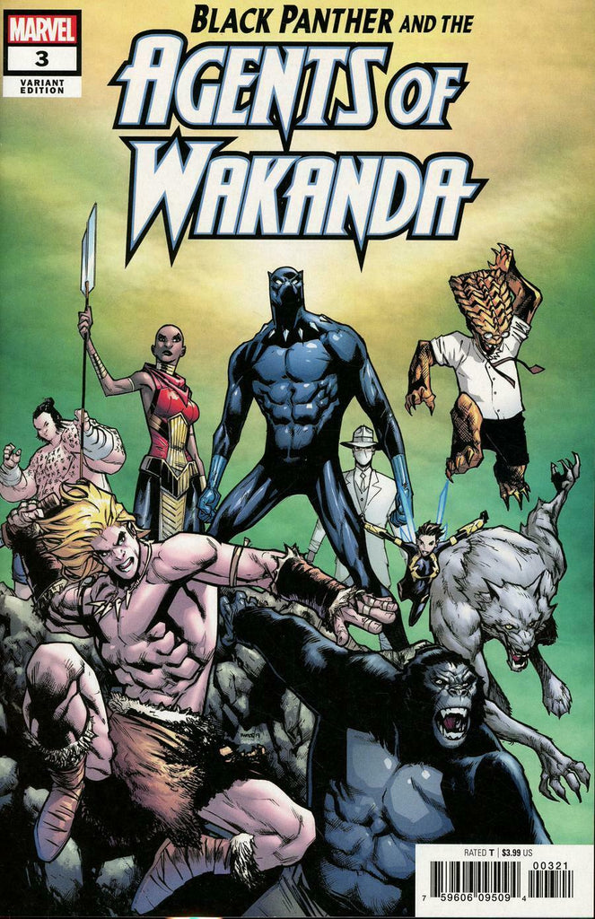 Black Panther and the Agents of Wakanda #3 1/25 Humberto Ramos Variant