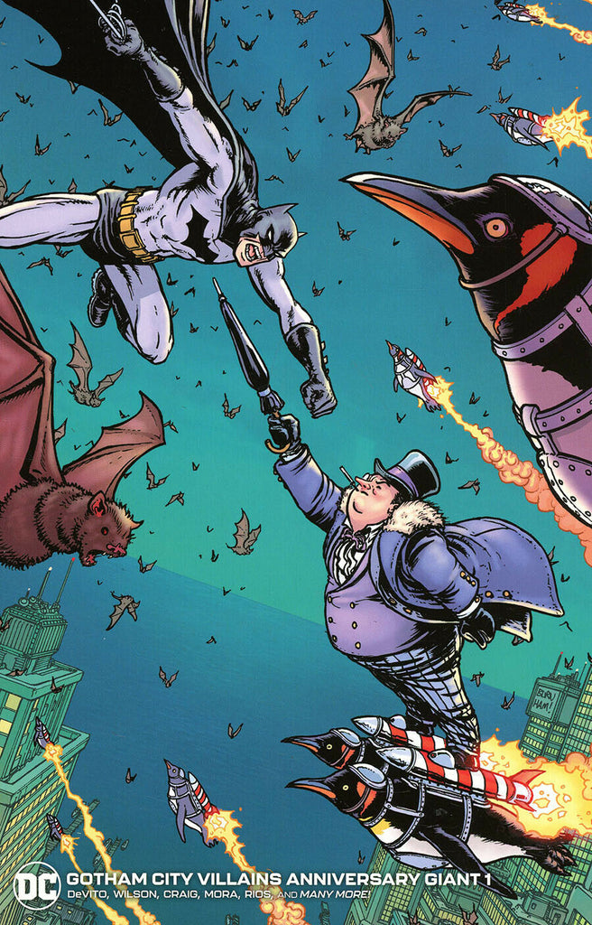 Gotham City Villains Anniversary Giant #1 1/50 Chris Burnham Variant