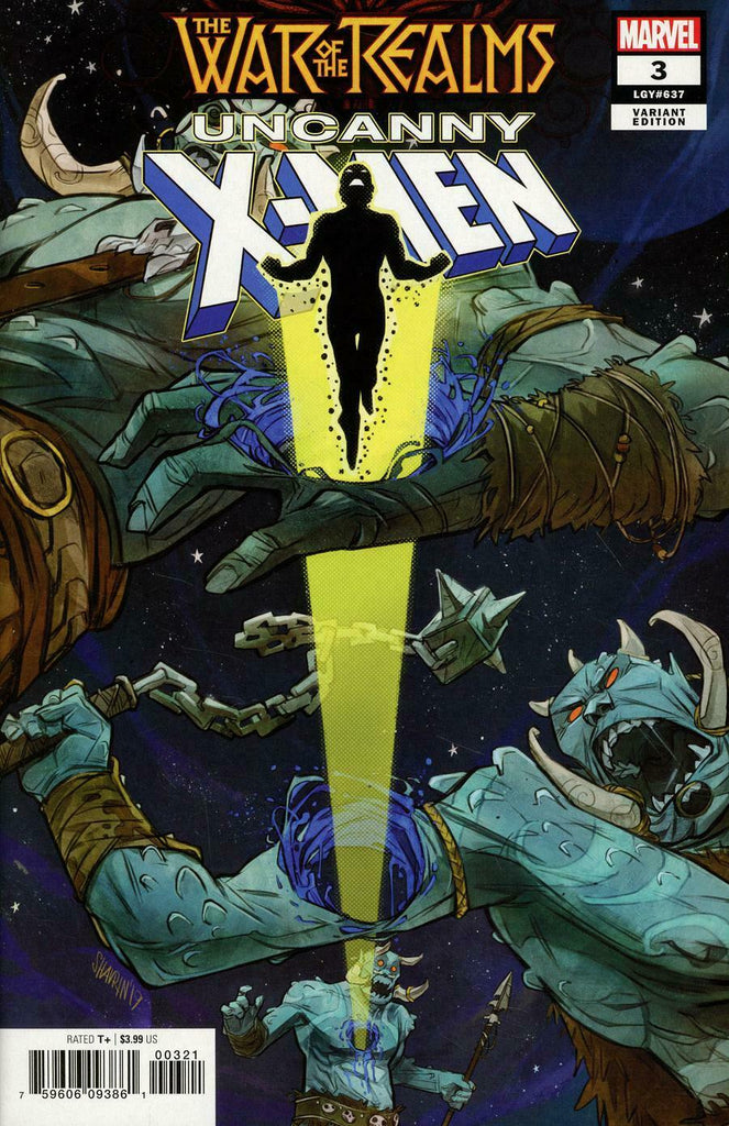 War of the Realms Uncanny X-Men #3 1/25 Ivan Shavrin Variant
