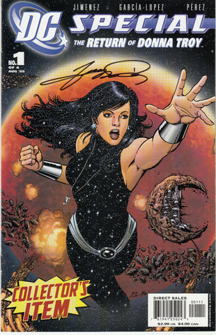DC Special The Return of Donna Troy #1 (DC, 2005) - Signed - George Perez