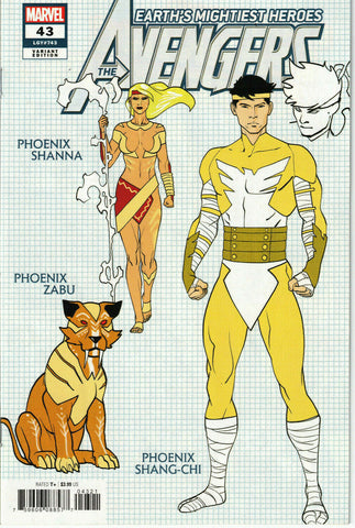 Avengers #43 1/10 Javi Garron Design Variant