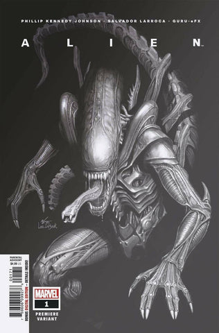 Alien #1 Inhyuk Lee Two Per Store Black & White Premiere Variant (Marvel, 2021)