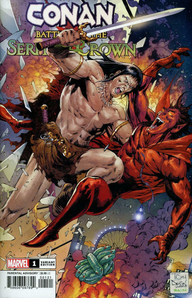 Conan: Battle For The Serpent Crown #1 1/25 Tony Daniel Variant