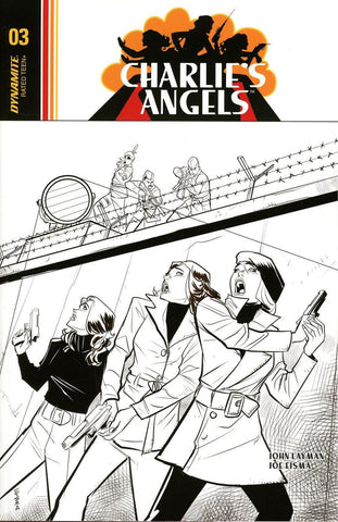 Charlie's Angels #3 1/10 Joe Eisma Black & White Variant