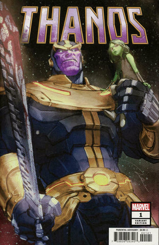 Thanos #1 1/50 Gerald Parel Variant (Marvel, 2019)