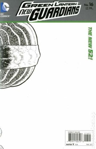 Green Lantern: New Guardians (Vol 1 2011) #16 CVR B B&W Variant