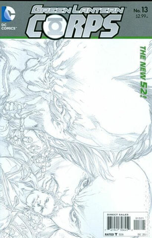 Green Lantern (Vol 5 2011) #13 CVR B B&W Variant