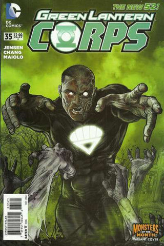 Green Lantern Corps (Vol 3 2011) #35 CVR B Monsters of the Month Variant