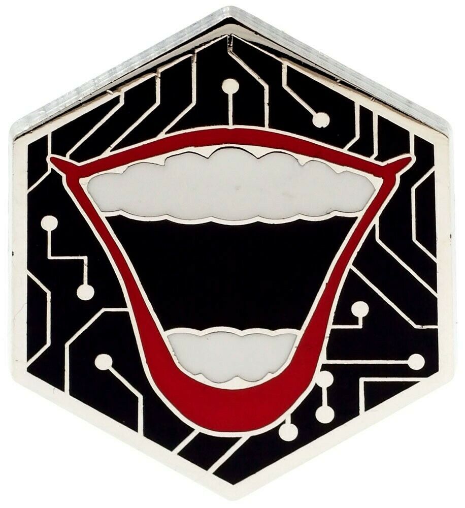GS Exclusive Batman 80th Joker Lips 1.5-Inch Pin