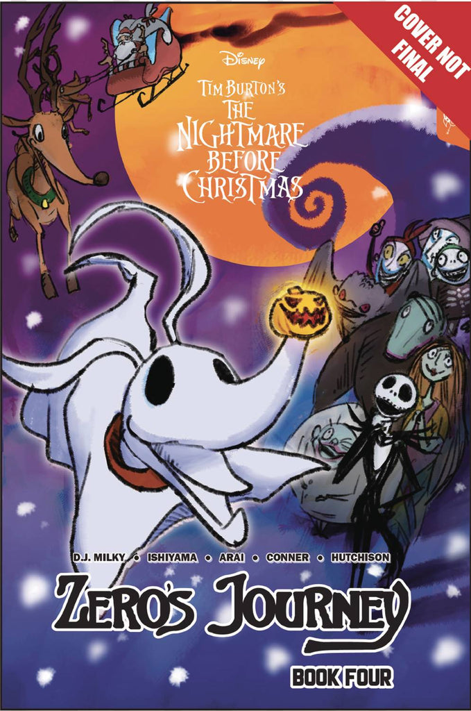 Disney Manga Nightmare Christmas Zeros Journey TP Vol 04